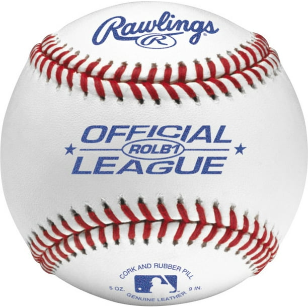 Baseball Bucket 24 Pack Of Official League Recreational Grade OLB3//R8U Baseballs
